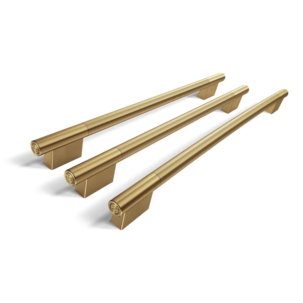 Brass Handle Hardware Accessory Kit for KitchenAid® 36" Width 4Door French Door Refrigerators W11777171
