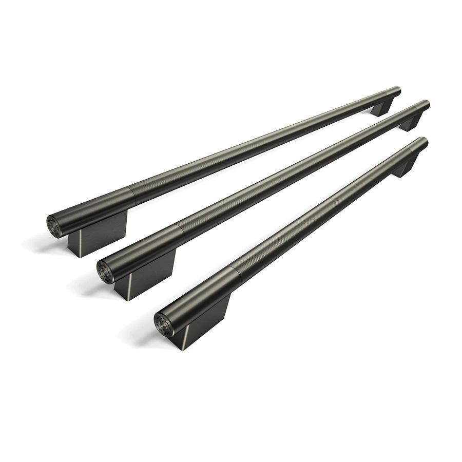 Black Ore Handle Hardware Accessory Kit for 36" Built-In French Door Bottom Mount Refrigerator W11777176