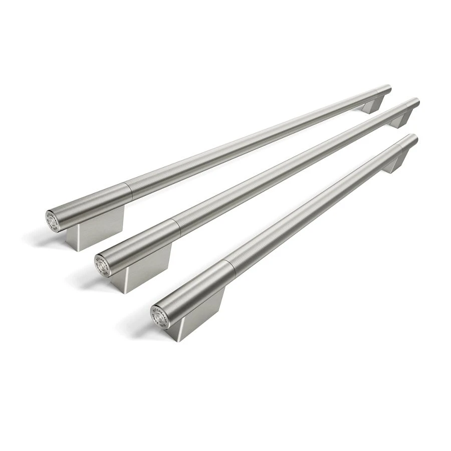 Stainless Steel Handle Hardware Accessory Kit for 36" Built-In French Door Bottom Mount Refrigerator W11777177