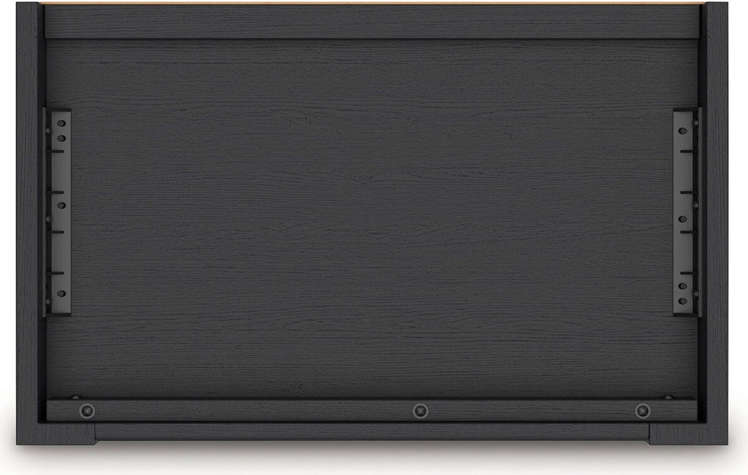 Cayberry 3-Piece Entertainment Center with Electric Fireplace In Black W2721W2