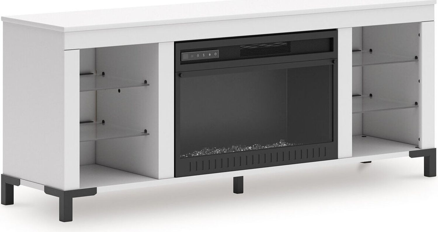 Brollevi 3-Piece Entertainment Center In White W2722W1