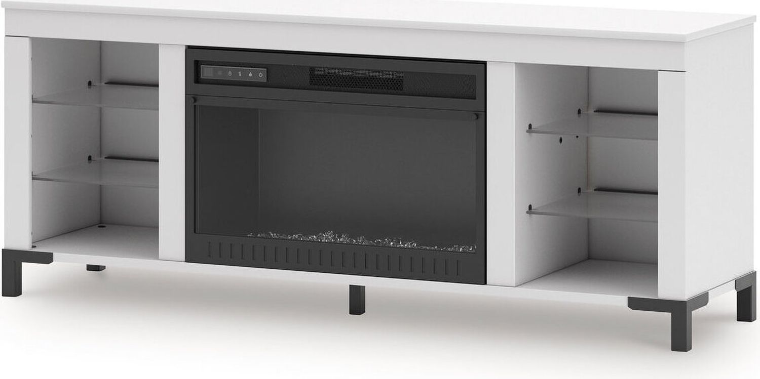 Brollevi 3-Piece Entertainment Center In White W2722W1