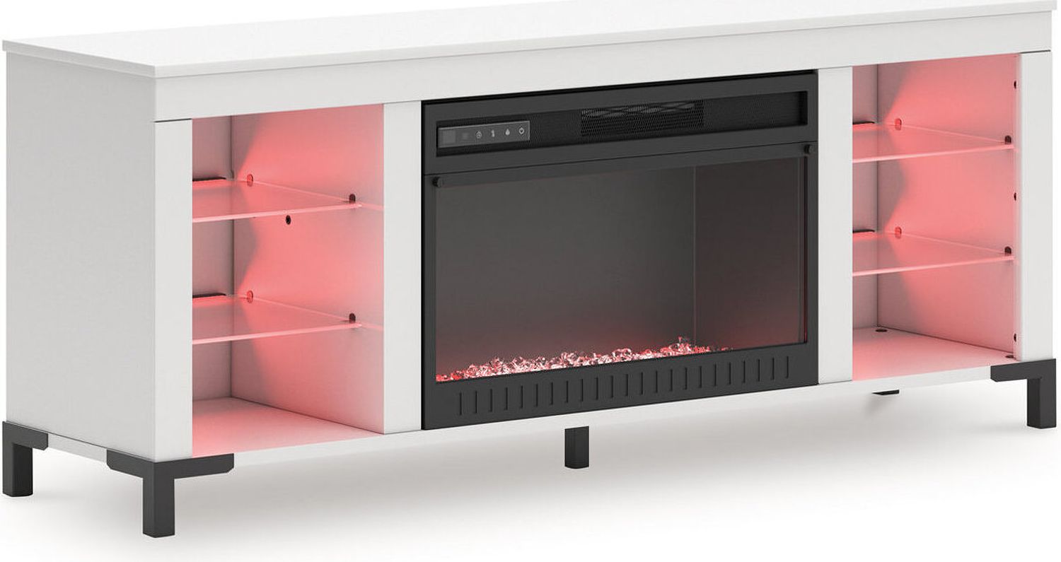 Brollevi 3-Piece Entertainment Center In White W2722W1