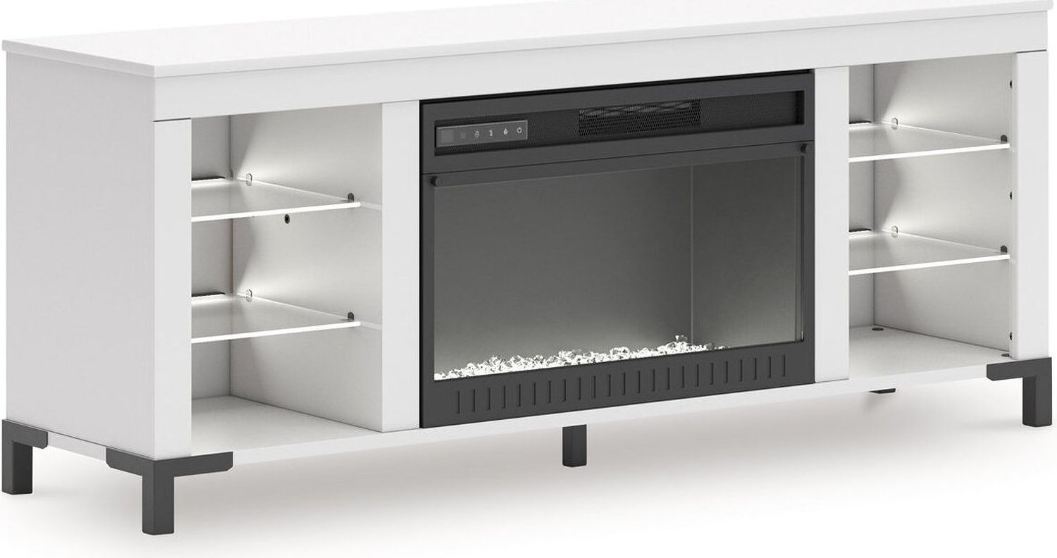 Brollevi 3-Piece Entertainment Center In White W2722W1