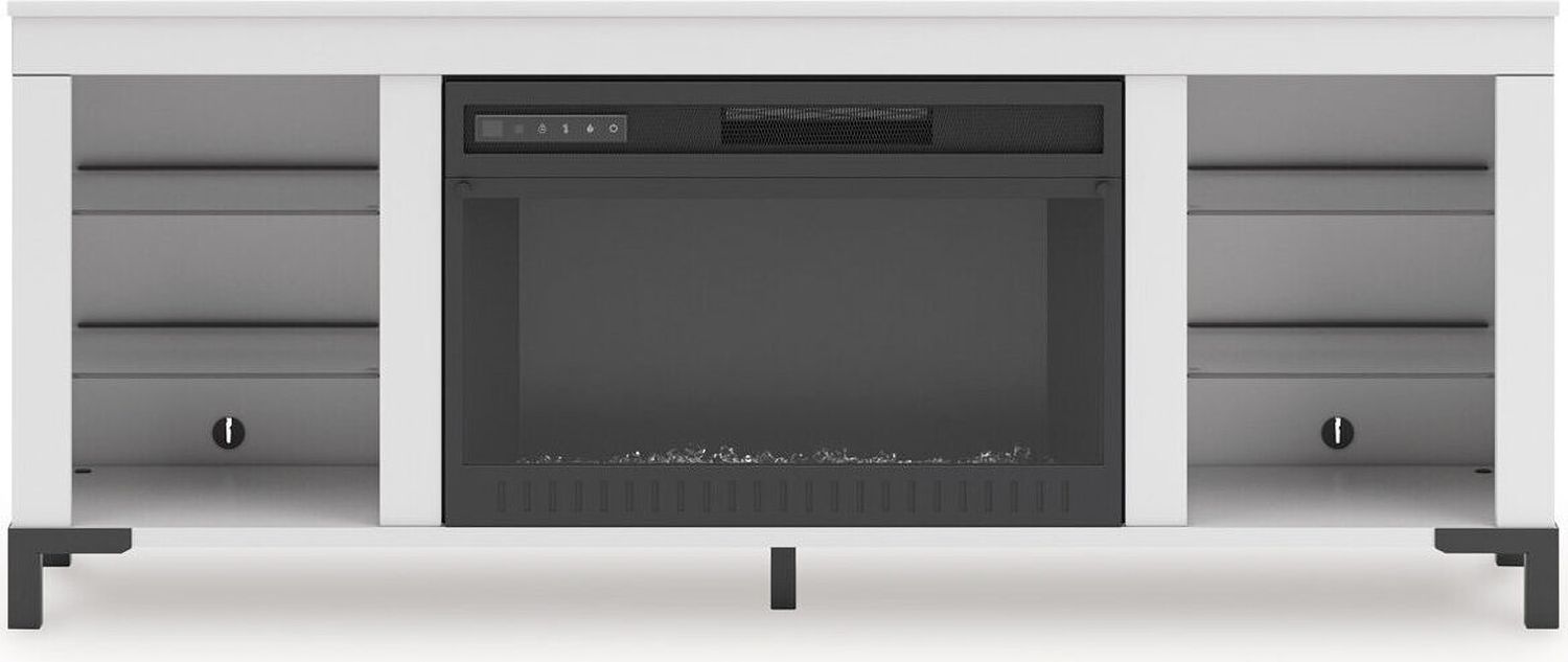 Brollevi 3-Piece Entertainment Center In White W2722W1