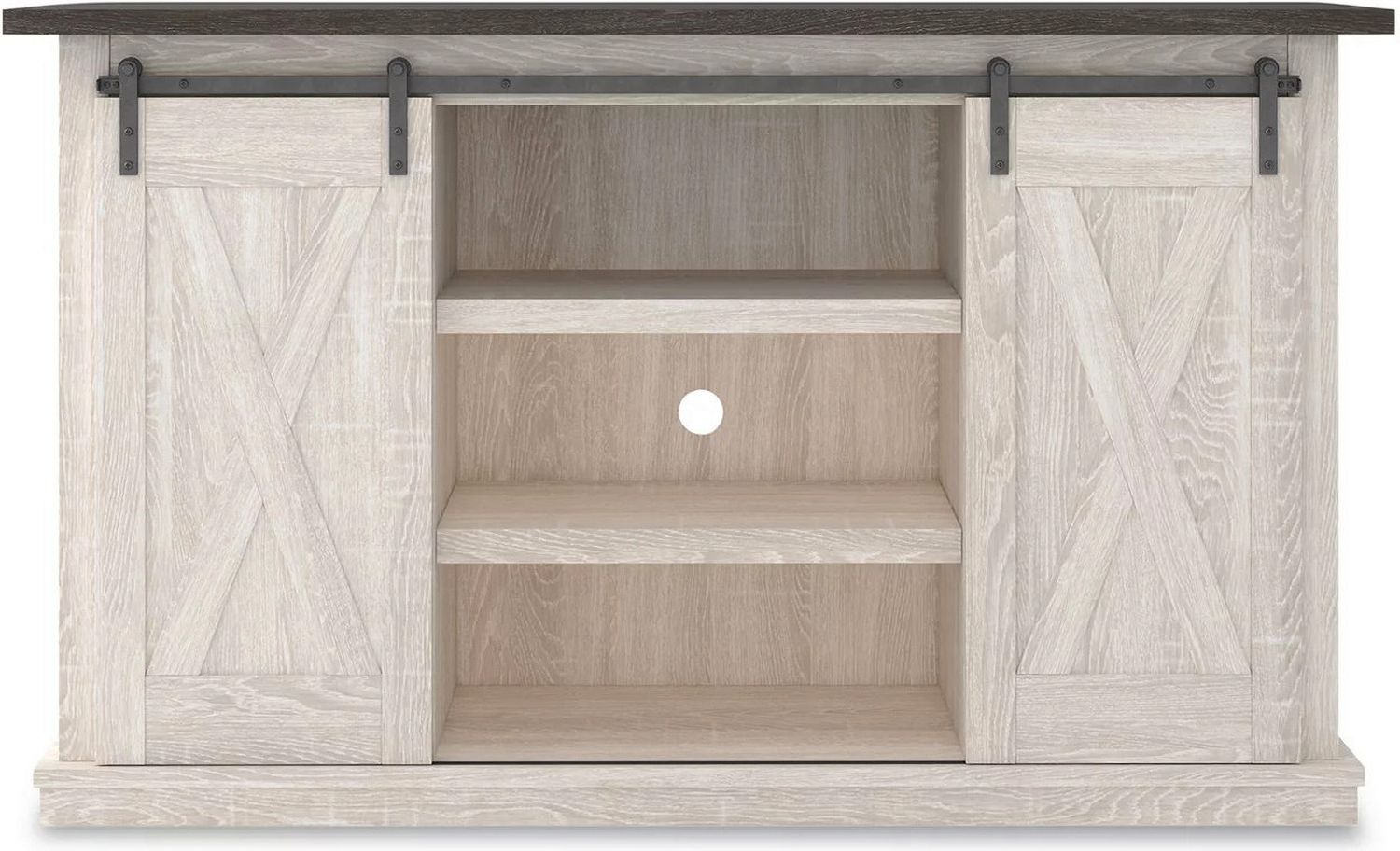 Dorrinson Two Tone 54 Inch TV Stand W28748