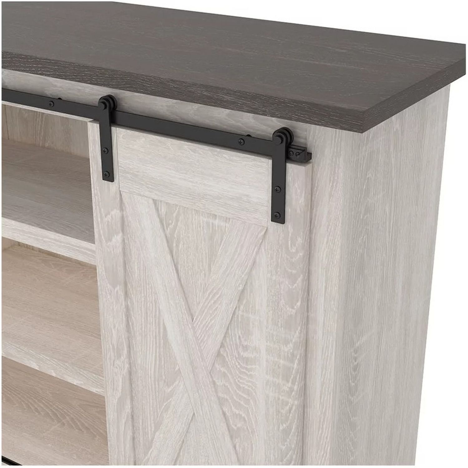 Dorrinson Two Tone 54 Inch TV Stand W28748