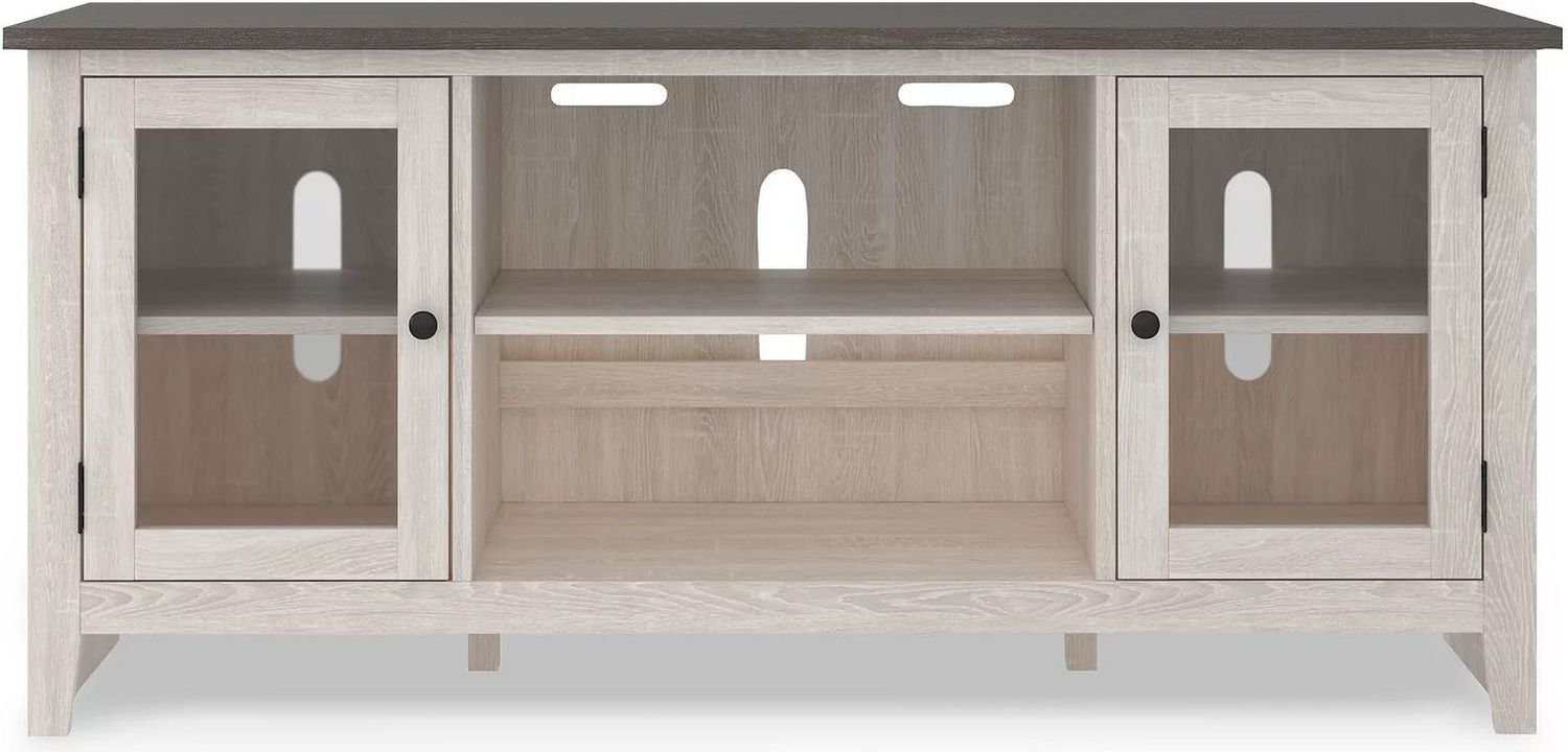 Dorrinson Two Tone 60 Inch TV Stand W28768