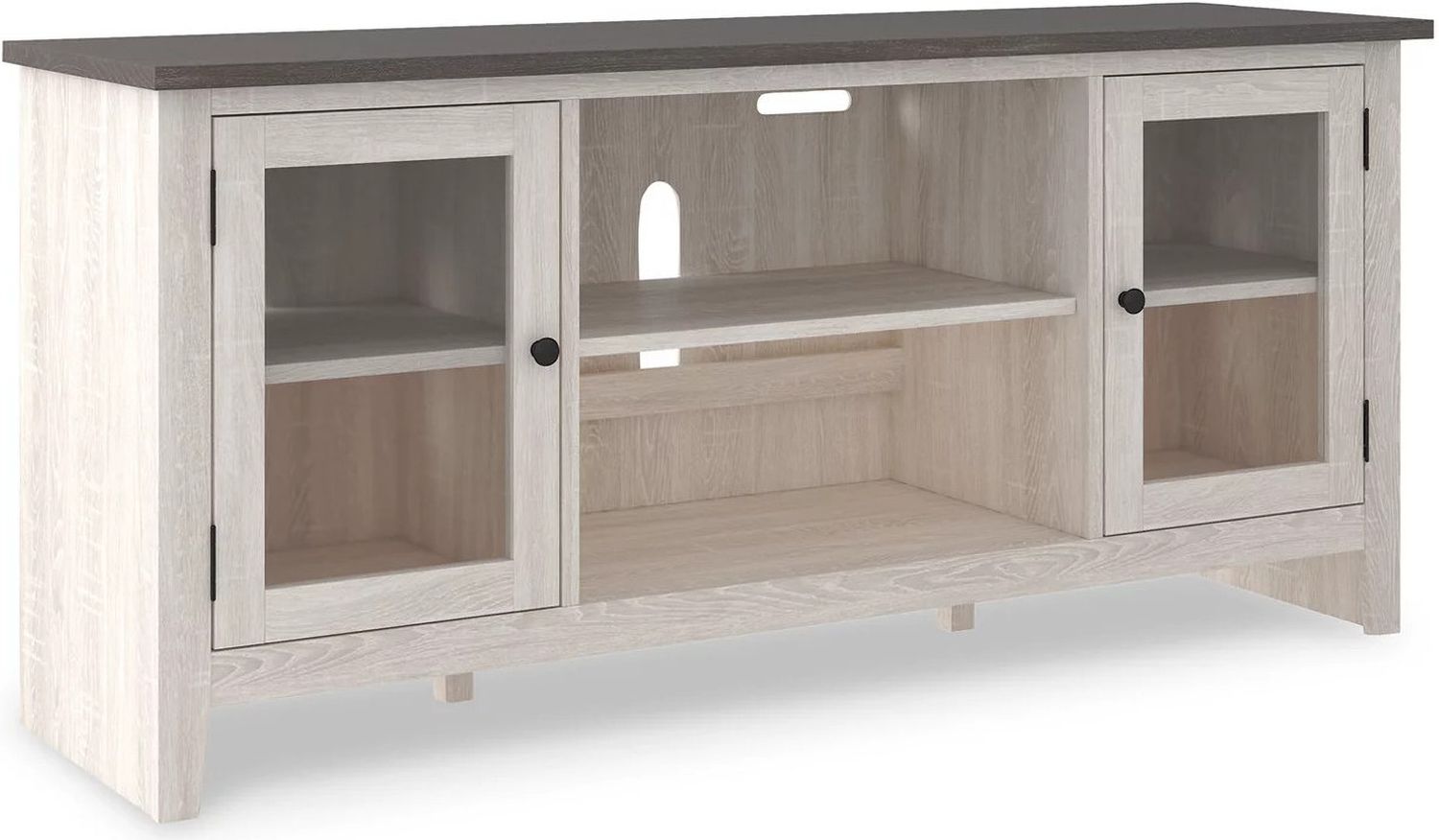 Dorrinson Two Tone 60 Inch TV Stand W28768