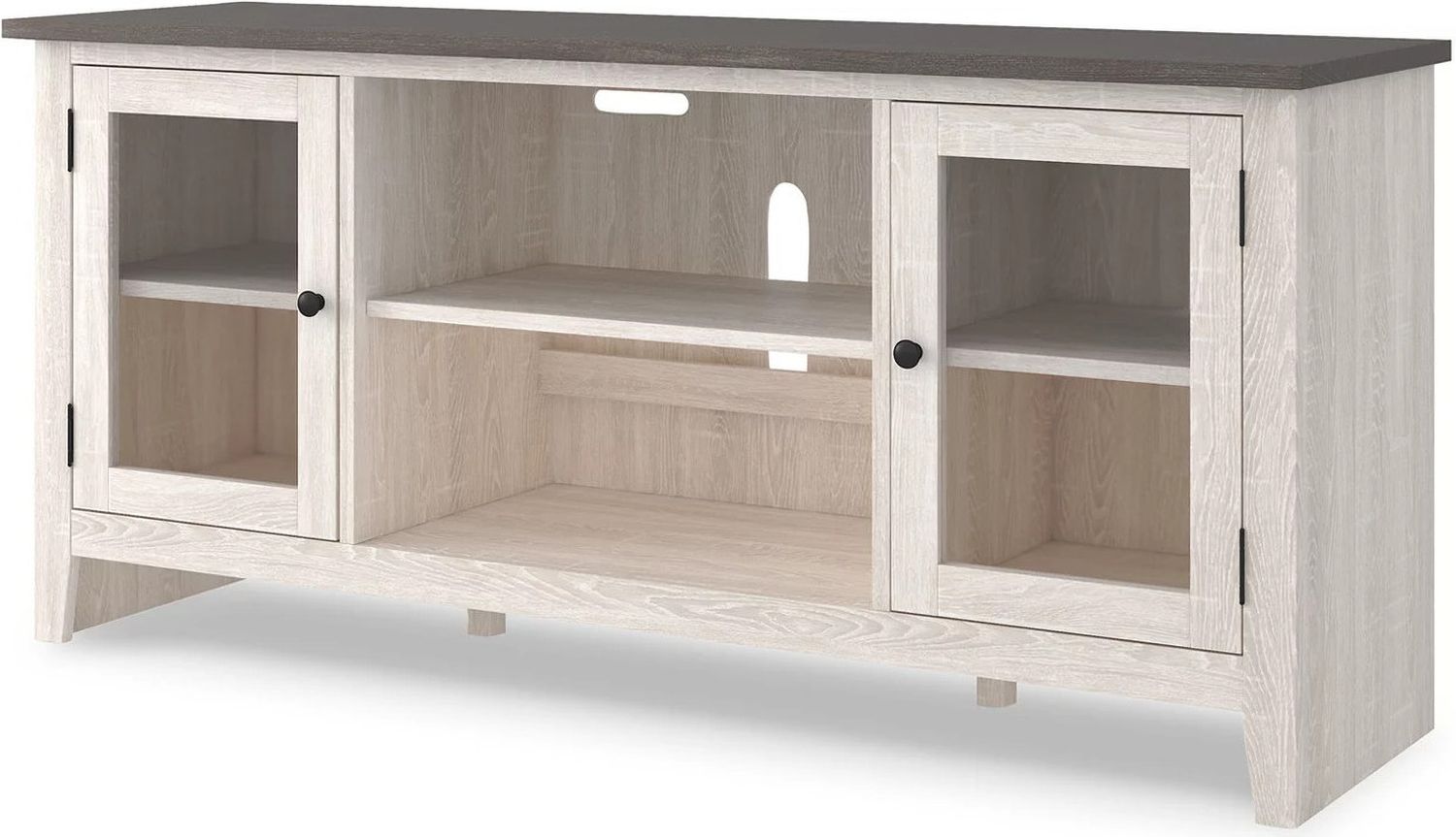 Dorrinson Two Tone 60 Inch TV Stand W28768