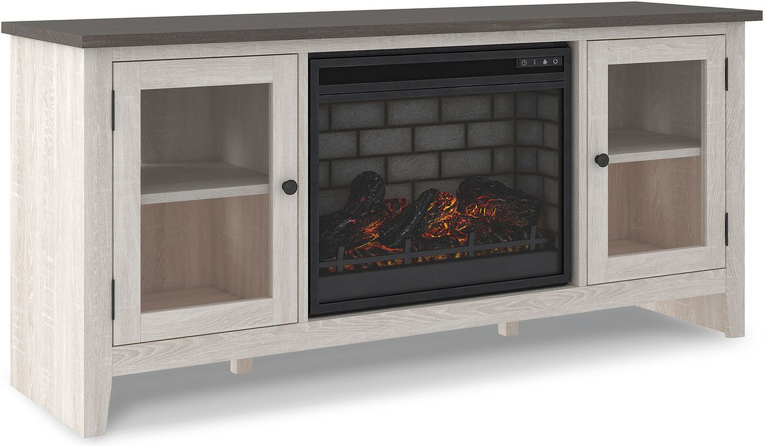 Dorrinson Two Tone 60 Inch TV Stand W28768