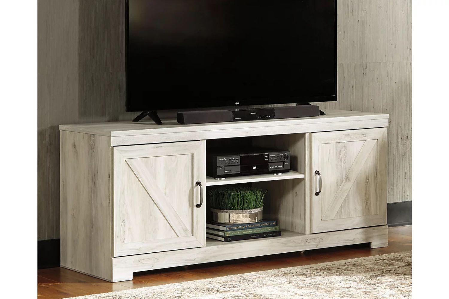 Bellaby Whitewash Similar To Ew0331-168 TV Stand W33168