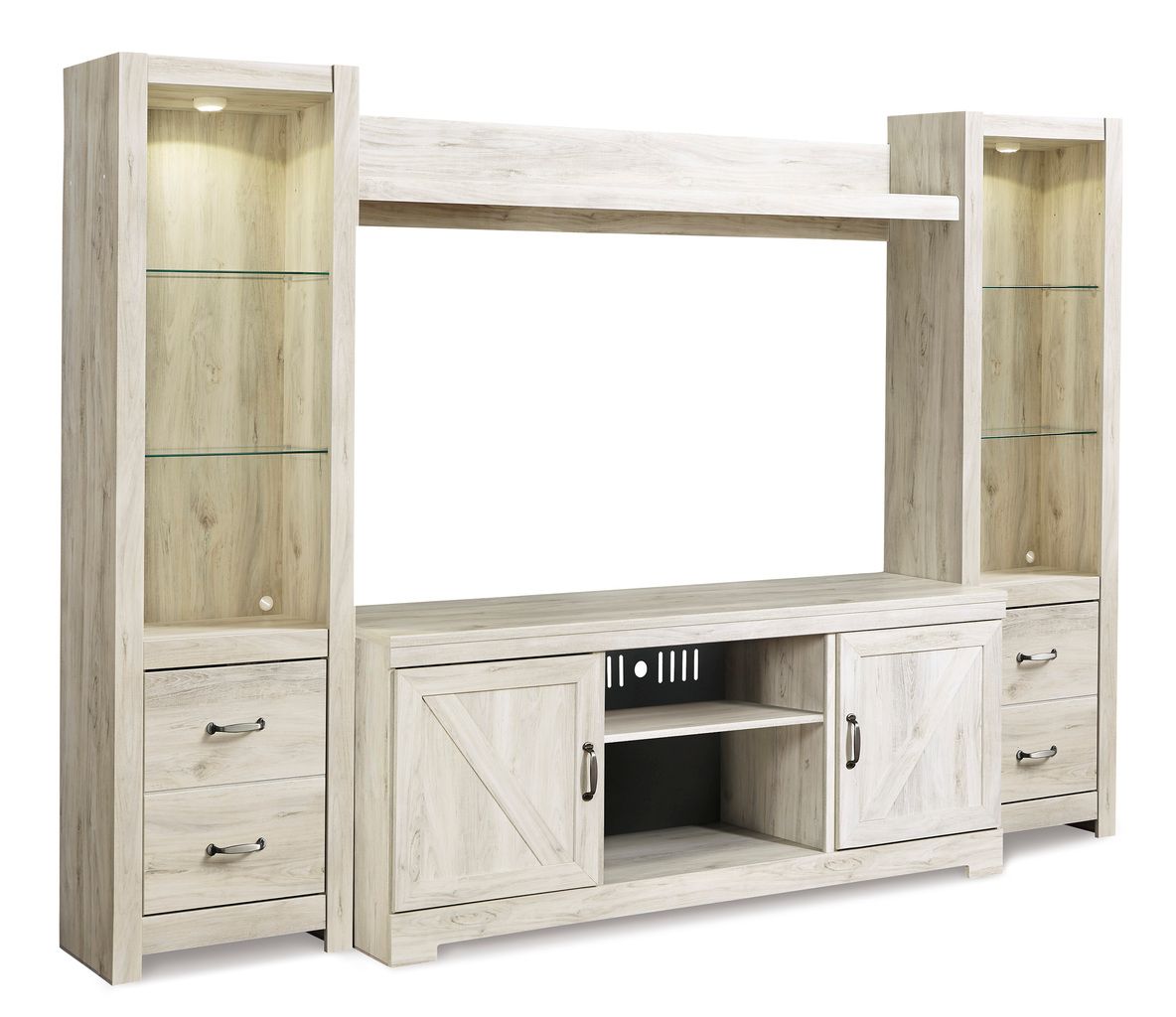 Bellaby Whitewash Similar To Ew0331-168 TV Stand W33168