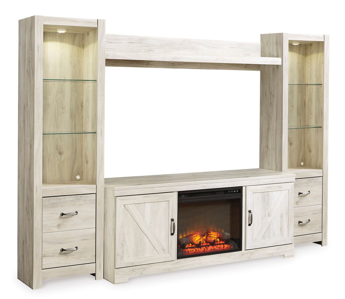 Bellaby Whitewash Similar To Ew0331-168 TV Stand W33168