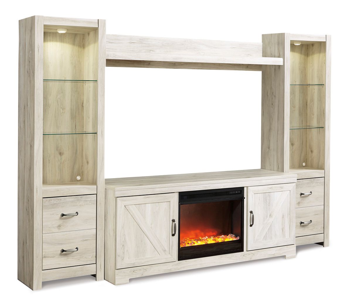 Bellaby Whitewash Similar To Ew0331-168 TV Stand W33168