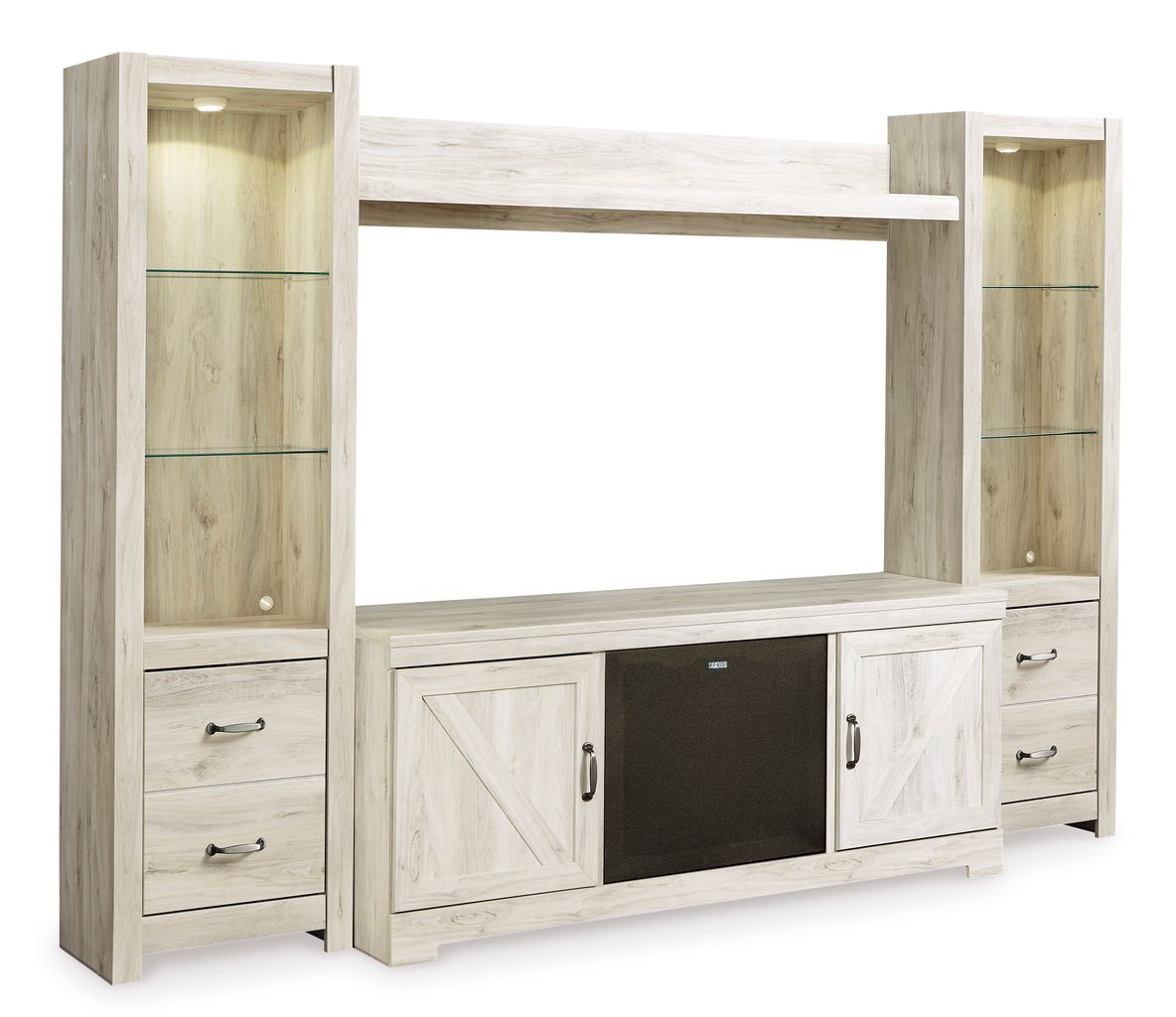 Bellaby Whitewash Similar To Ew0331-168 TV Stand W33168