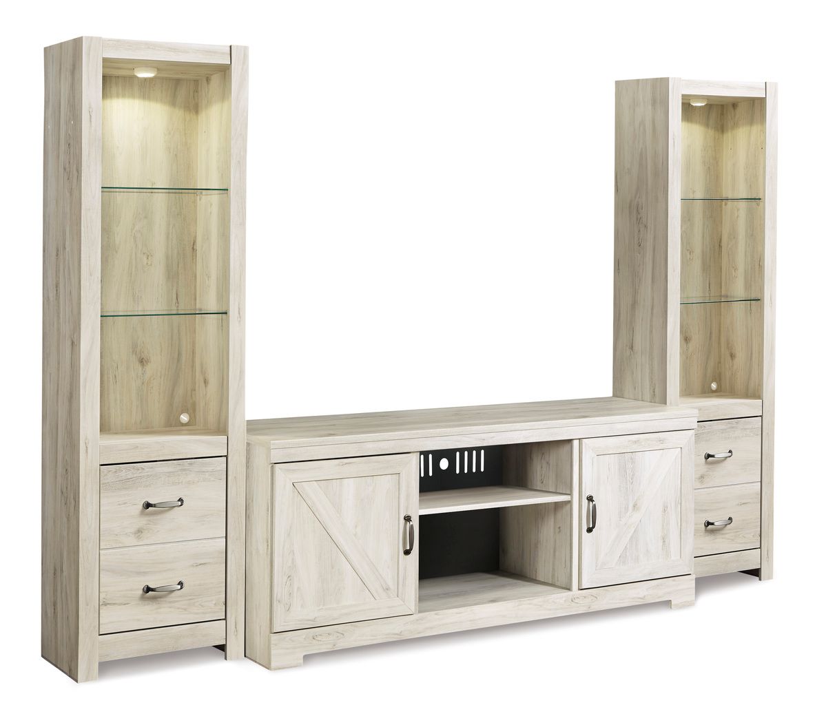 Bellaby Whitewash Similar To Ew0331-168 TV Stand W33168
