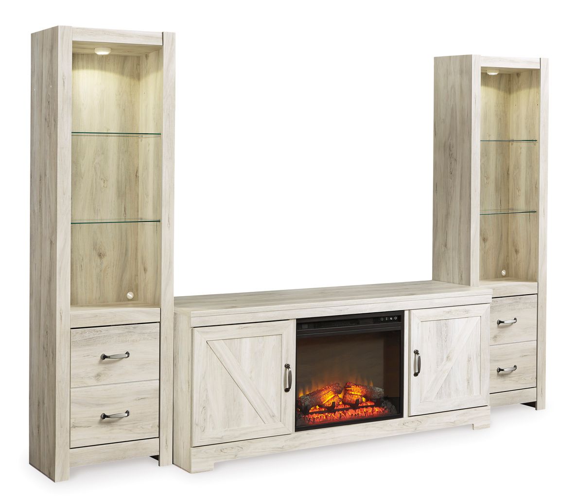 Bellaby Whitewash Similar To Ew0331-168 TV Stand W33168