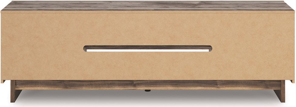 Zadilyn 72 Inch TV Stand with Electric Fireplace In Brown W3367W1