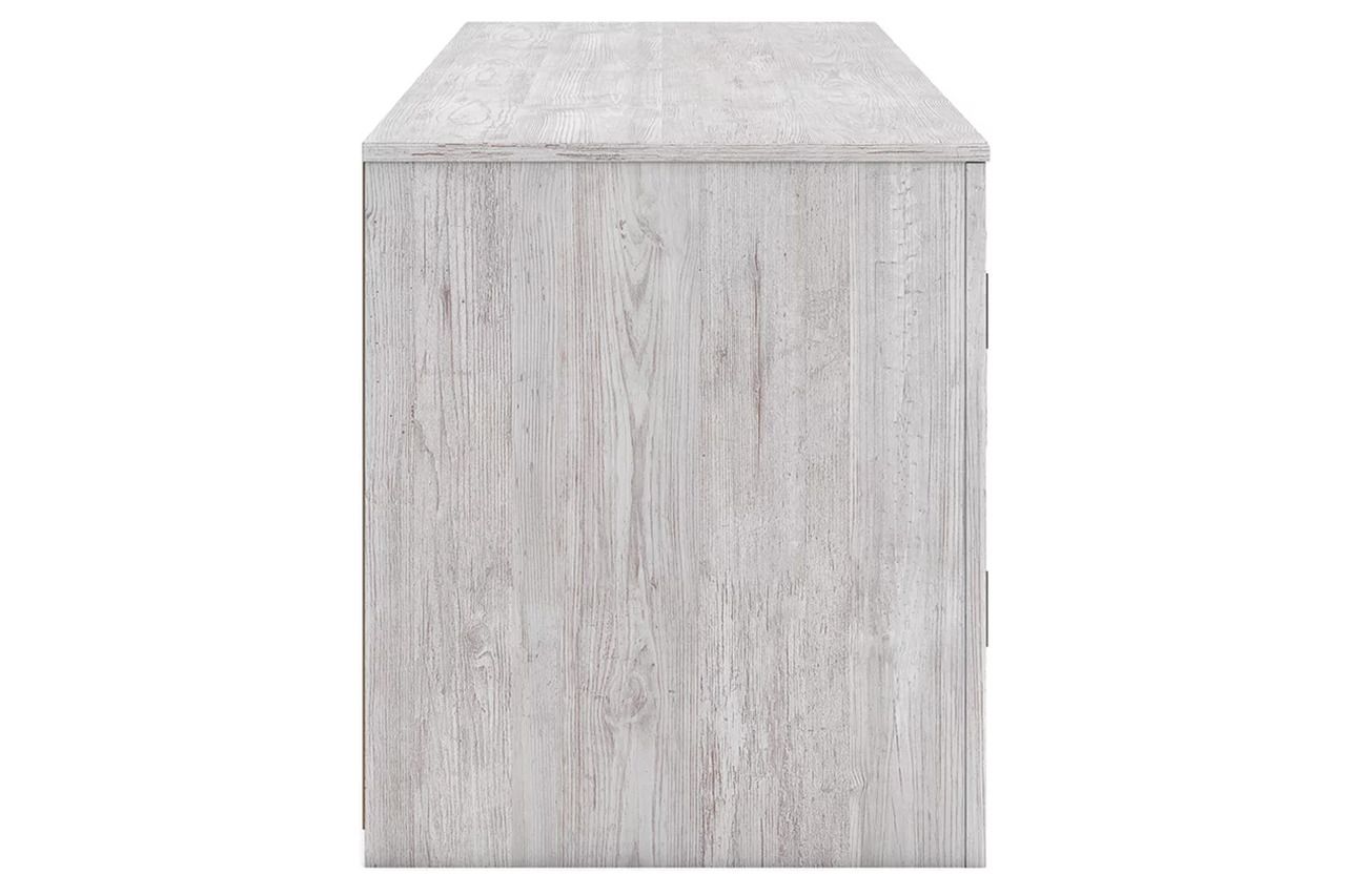 Cayboni 71 Inch TV Stand with Electric Fireplace In White Wash W3788W1