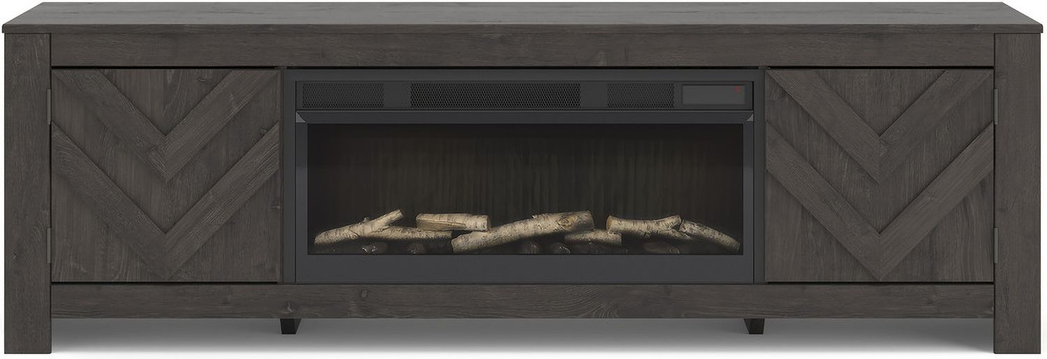 Cayboni 71 Inch TV Stand In Black W378968
