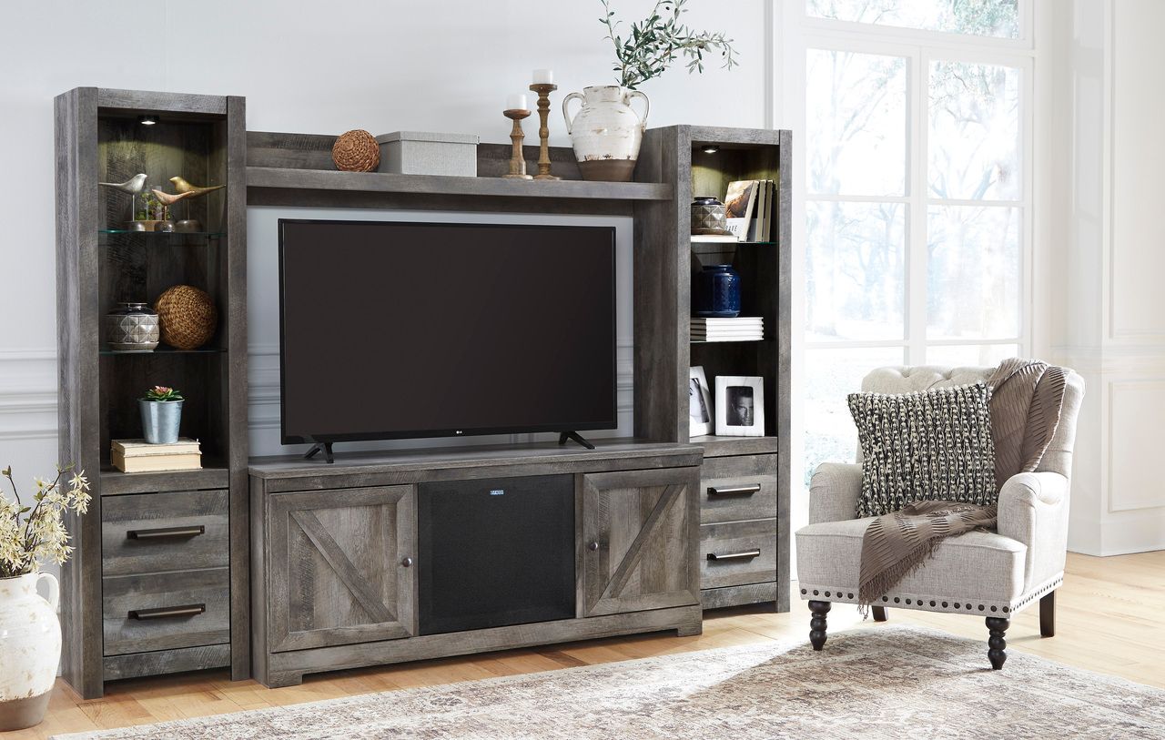 Wynnlow Gray Lg Tv Stand W44068