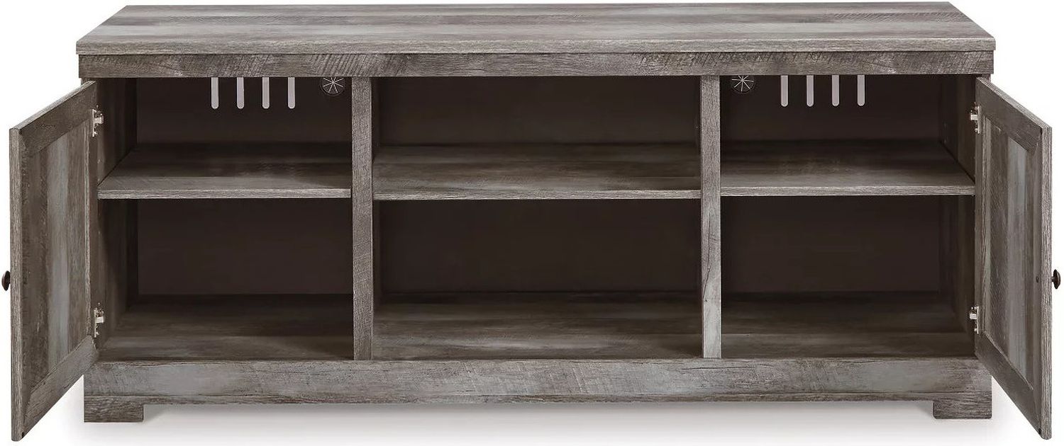 Wynnlow 4-Piece Entertainment Center In Gray W440W2