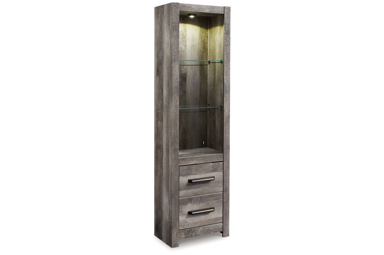 Wynnlow Gray 5 Piece Entertainment Wall Unit with Fireplace W440W8