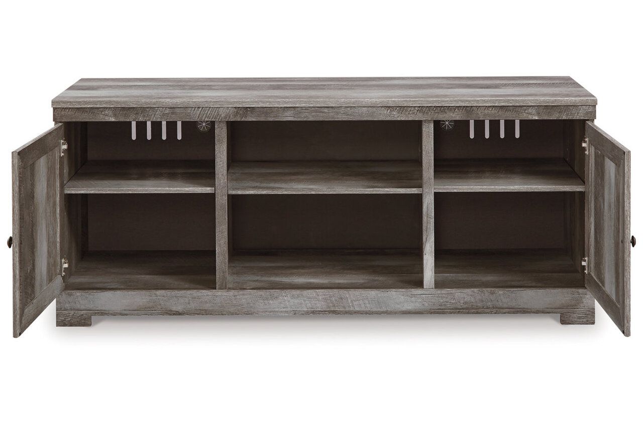 Wynnlow Gray 5 Piece Entertainment Wall Unit with Fireplace W440W8