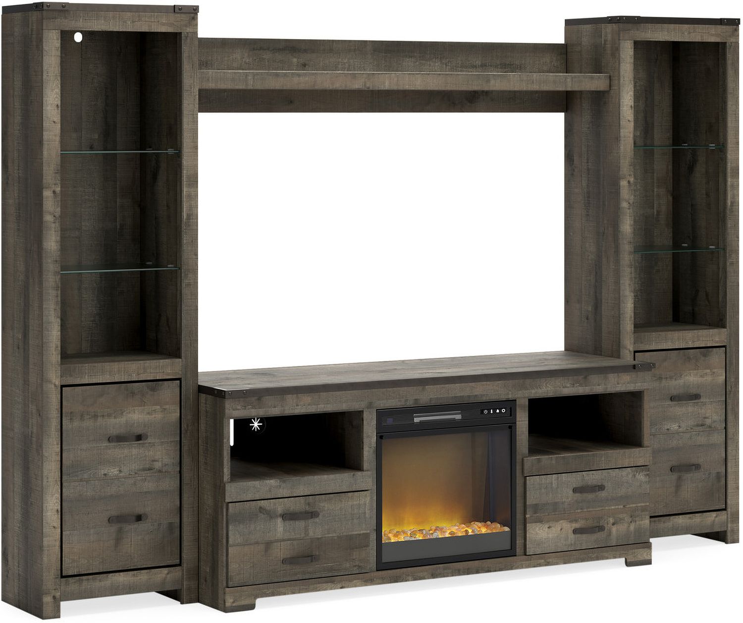 Trinell Brown LG TV Stand W44668