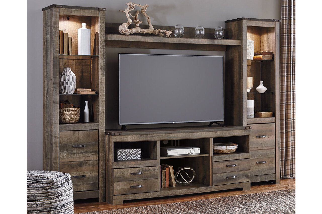 Trinell Brown Entertainment Wall W446W2