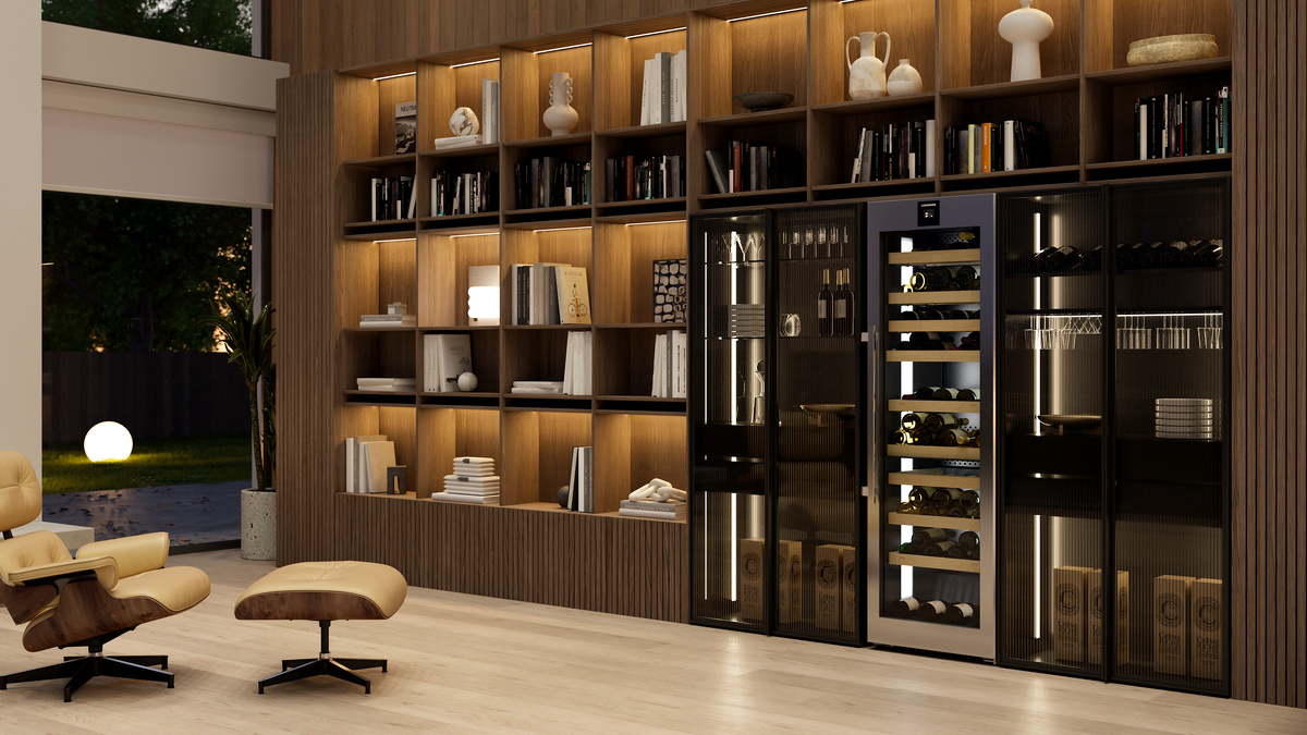 Freestanding Wine, Right Hinged W5270