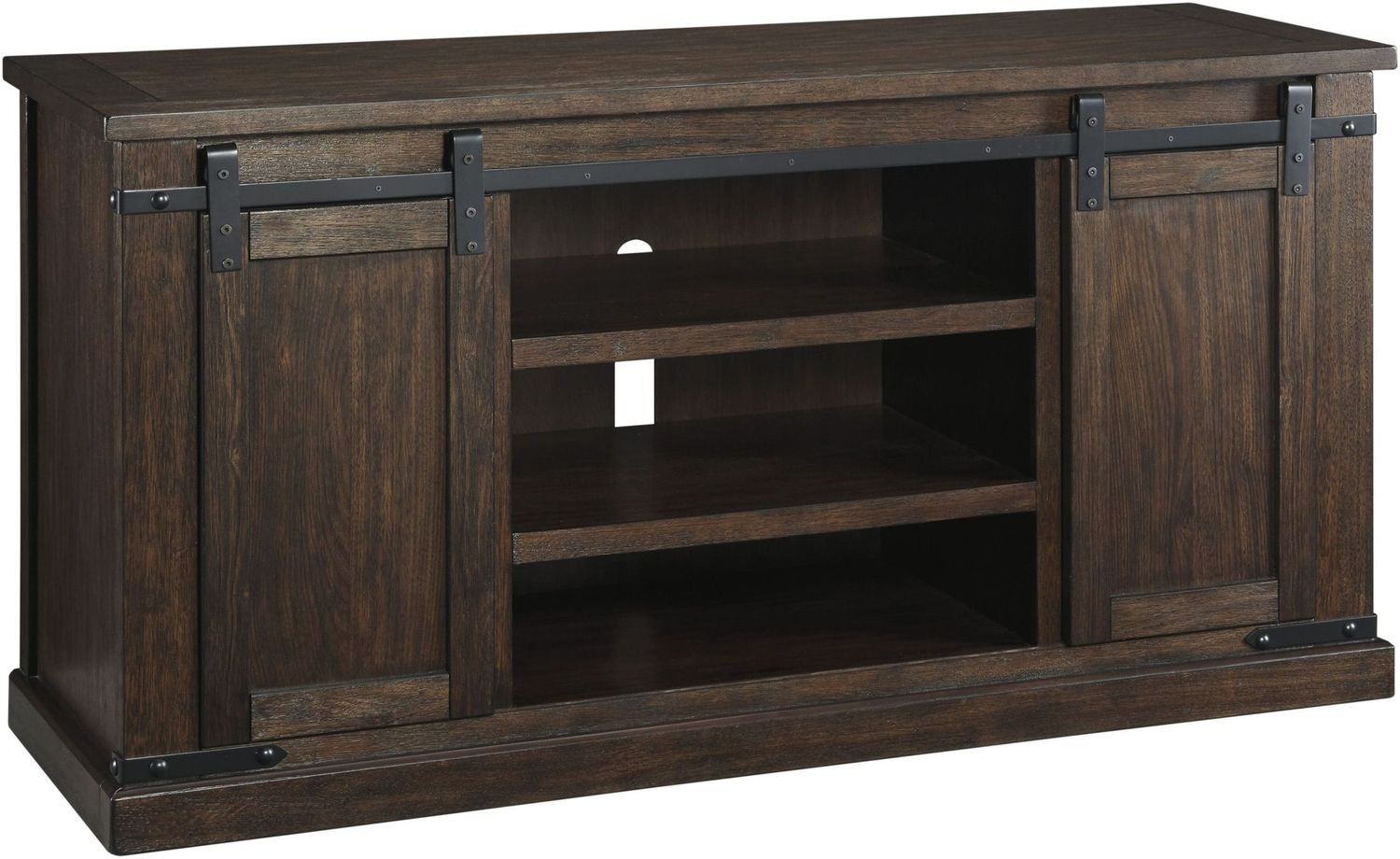 Budmore Rustic Brown Large TV Stand W56248