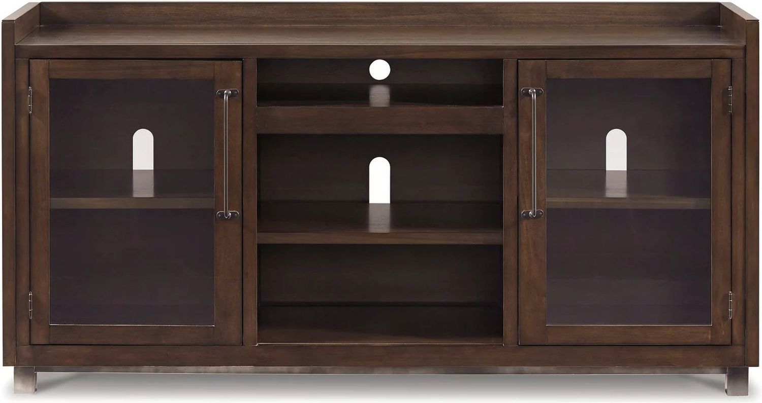 Starmore Brown XL TV Stand w/Fireplace Option W63368