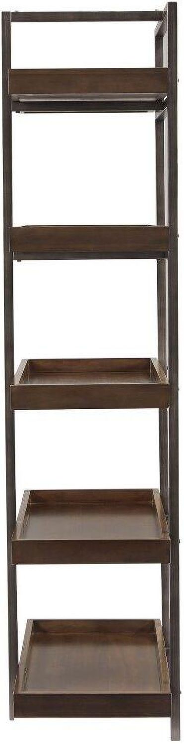 Starmore Oiled Walnut And Gunmetal 3 Piece Entertainment Center W633W1