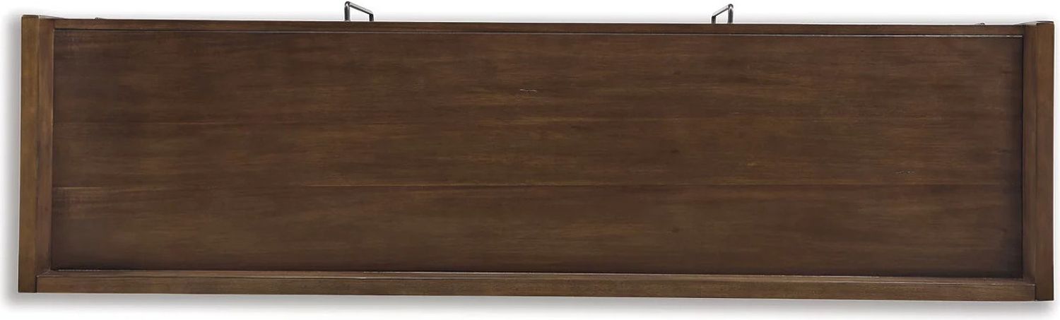Starmore Brown 70 Inch TV Stand With Electric Infrared Fireplace W633W5