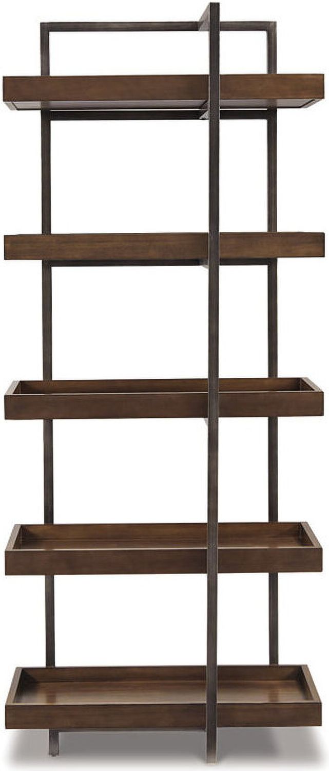 Starmore 3-Piece Wall Unit with Electric Fireplace In Brown W633W6
