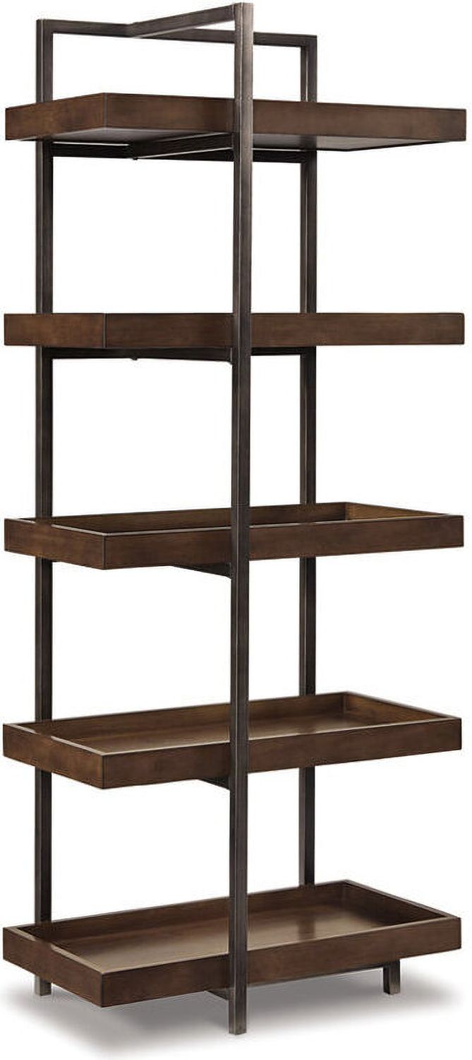 Starmore 3-Piece Wall Unit with Electric Fireplace In Brown W633W6
