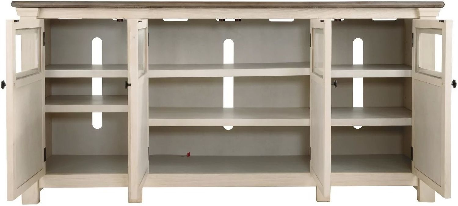 Bolanburg Weathered Gray Extra Large TV Stand W64760