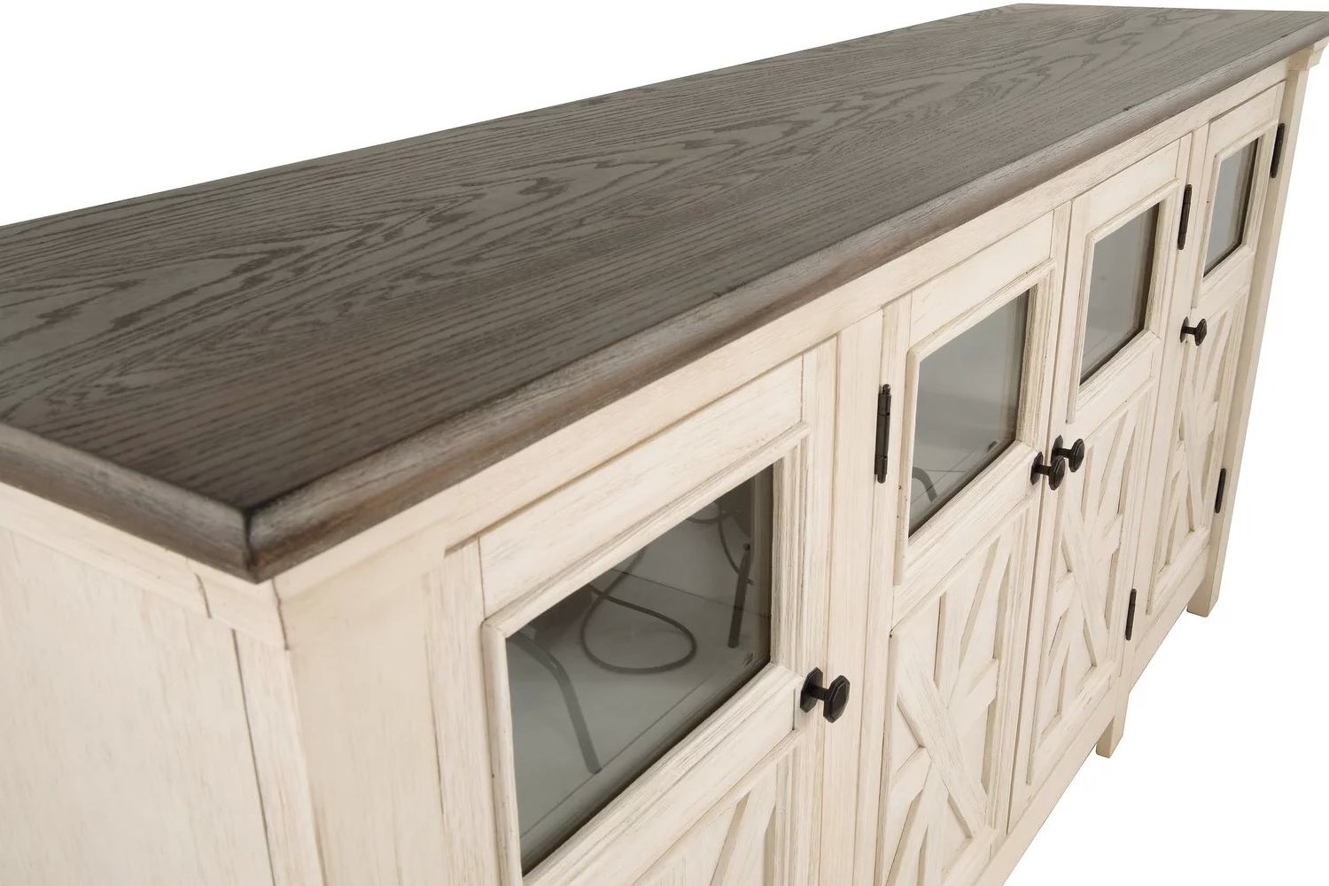 Bolanburg Weathered Gray Extra Large TV Stand W64760