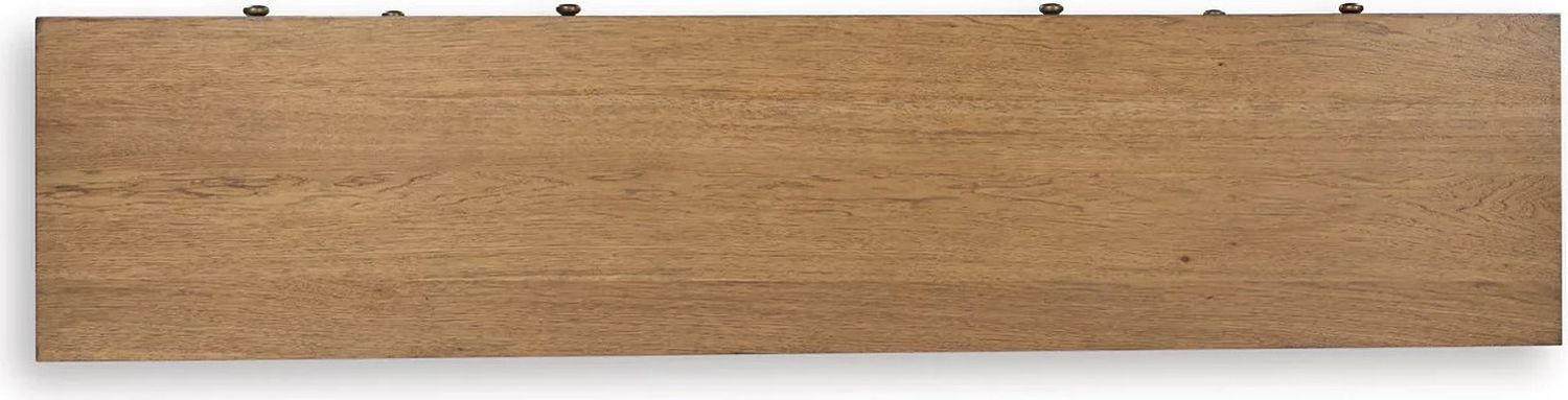 Sharlance 81 Inch TV Stand In Light Brown W65568