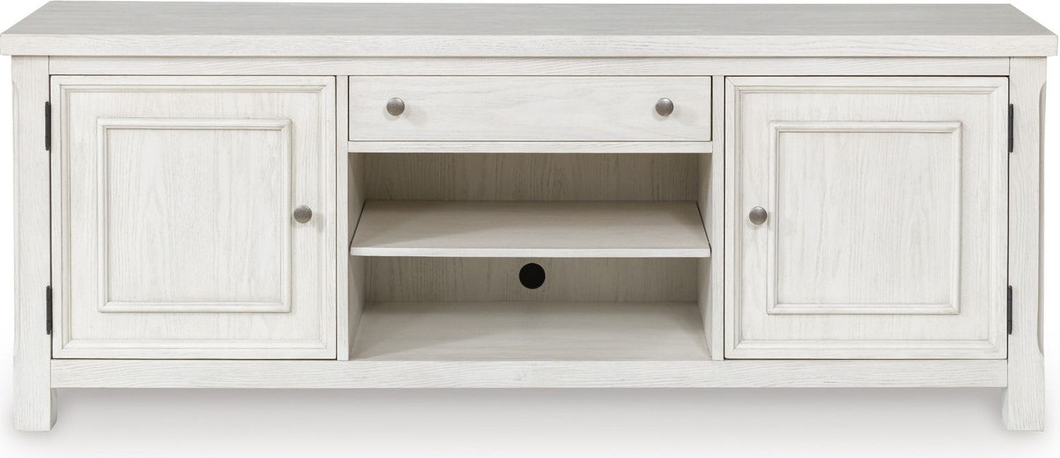 Robbinsdale 72 Inch TV Stand In Antique White W74268