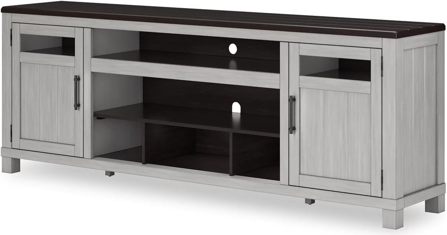 Darborn Gray/Brown 88 Inch Tv Stand W79668