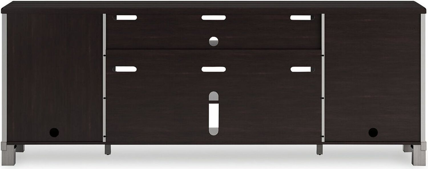 Darborn Gray/Brown 88 Inch Tv Stand W79668