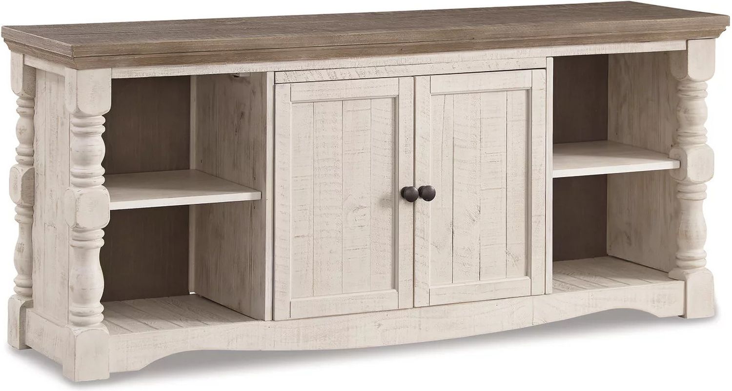 Havalance Two-Tone 67 Inch TV Stand W81430