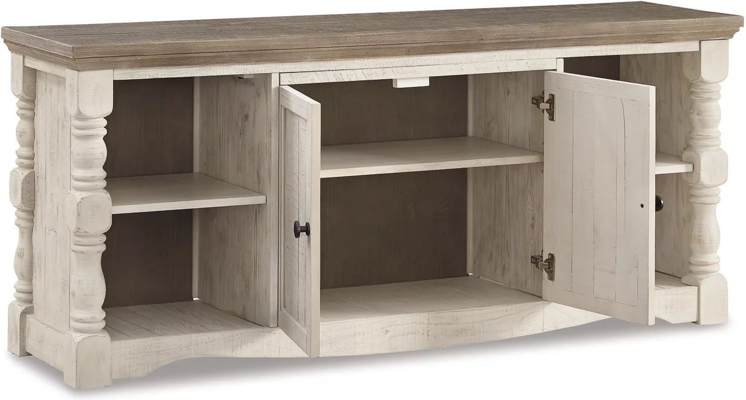 Havalance Two-Tone 67 Inch TV Stand W81430