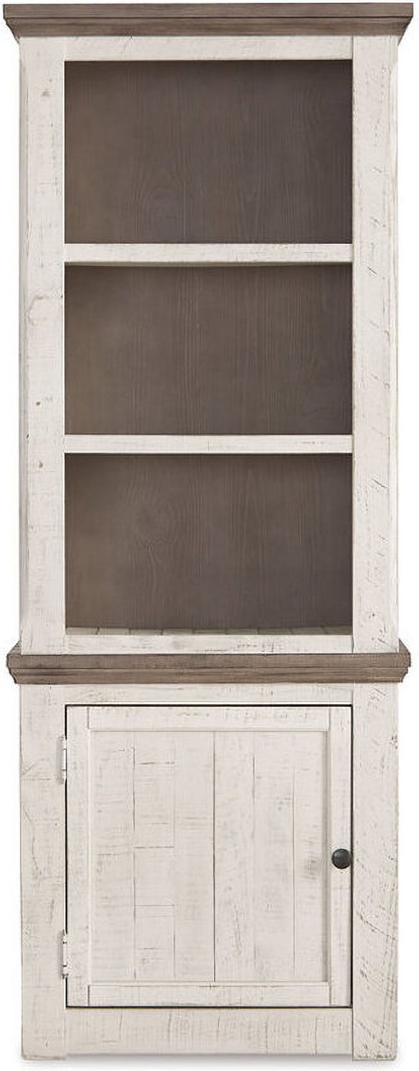 Havalance Two-tone Left Pier Cabinet W81433