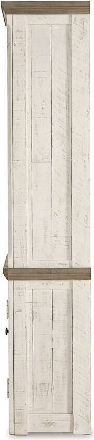 Havalance Two-tone Left Pier Cabinet W81433