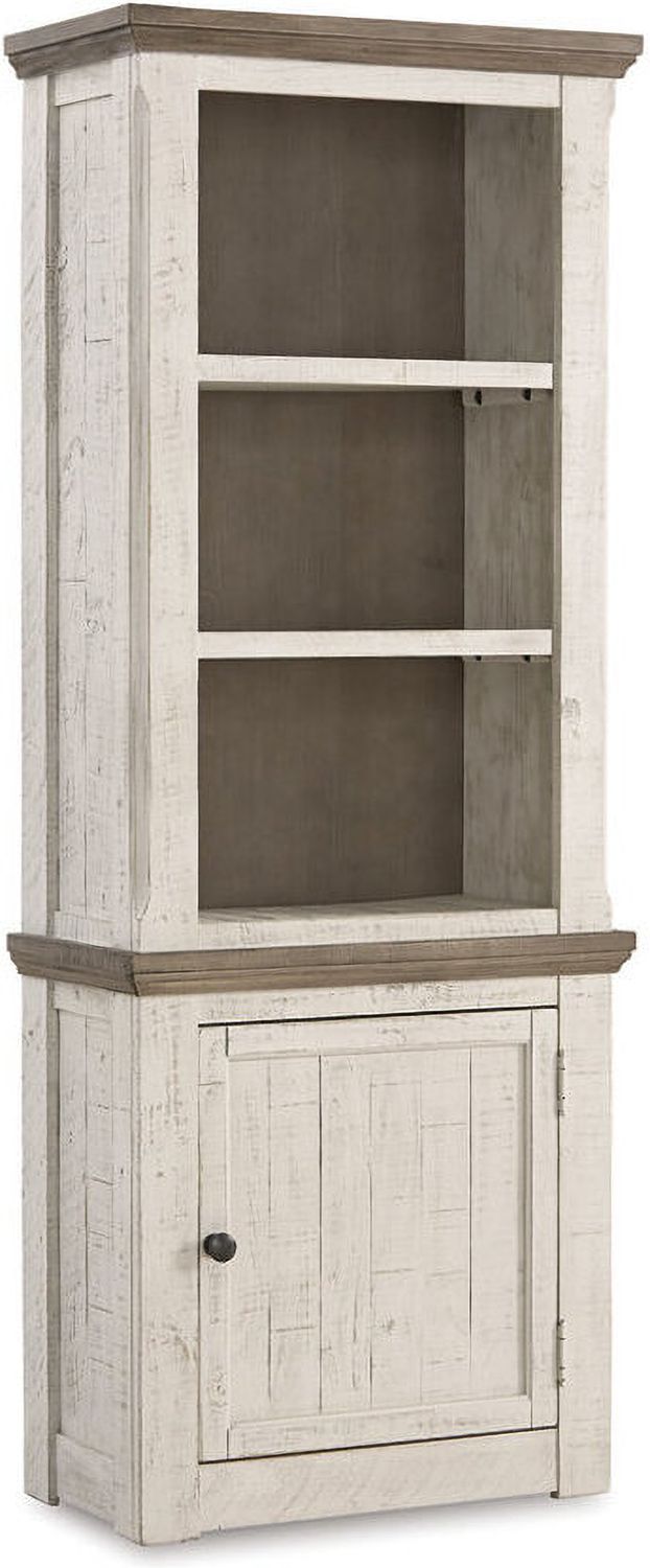 Havalance Two-tone Right Pier Cabinet W81434