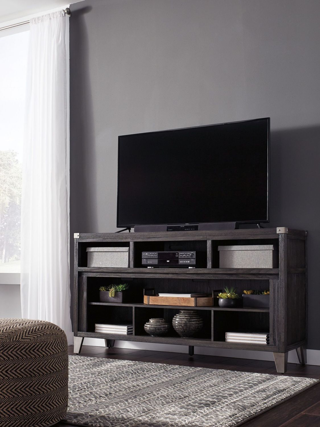 Todoe Gray LG TV Stand W90168